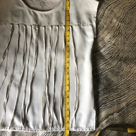 Chicos Ivory sleeveless blouse - Picture 4 of 8